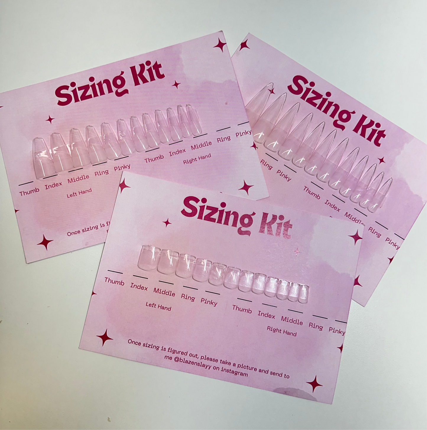 Sizing kit