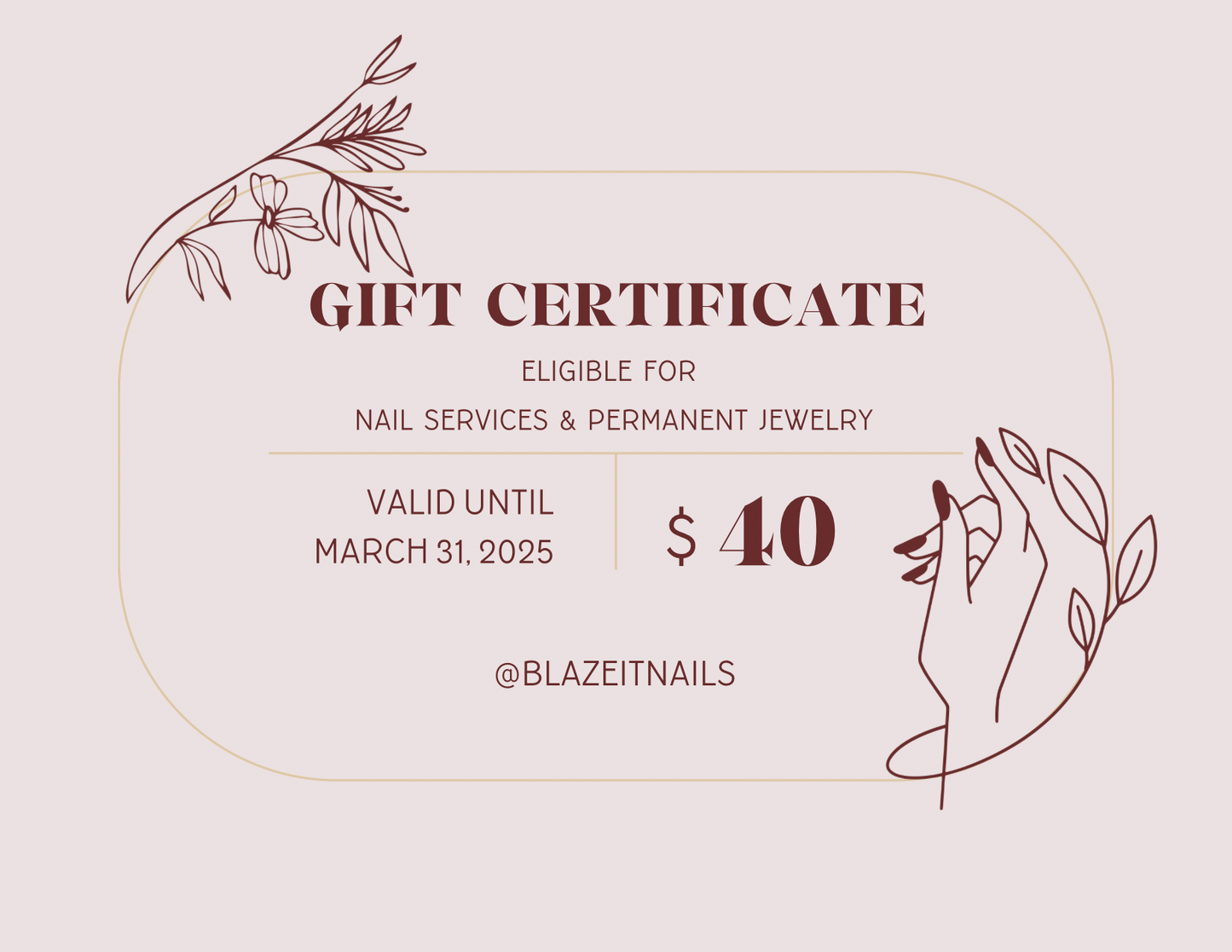 Digital Gift Voucher